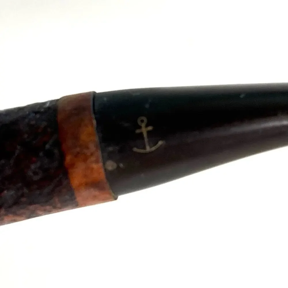 Briarwood Sandblasted Tobacco Pipe Made in France Captain Black Yeoman